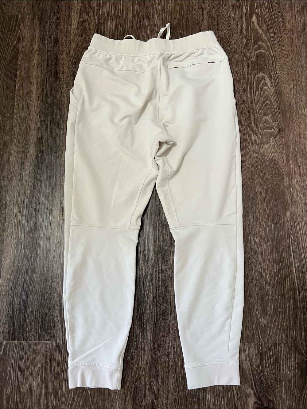 Lululemon City Sweat Joggers Men’s Medium Cream Oatmeal French Terry LM5AJTS - Picture 4 of 7